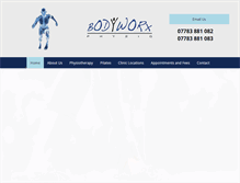 Tablet Screenshot of bodyworxphysio.co.uk